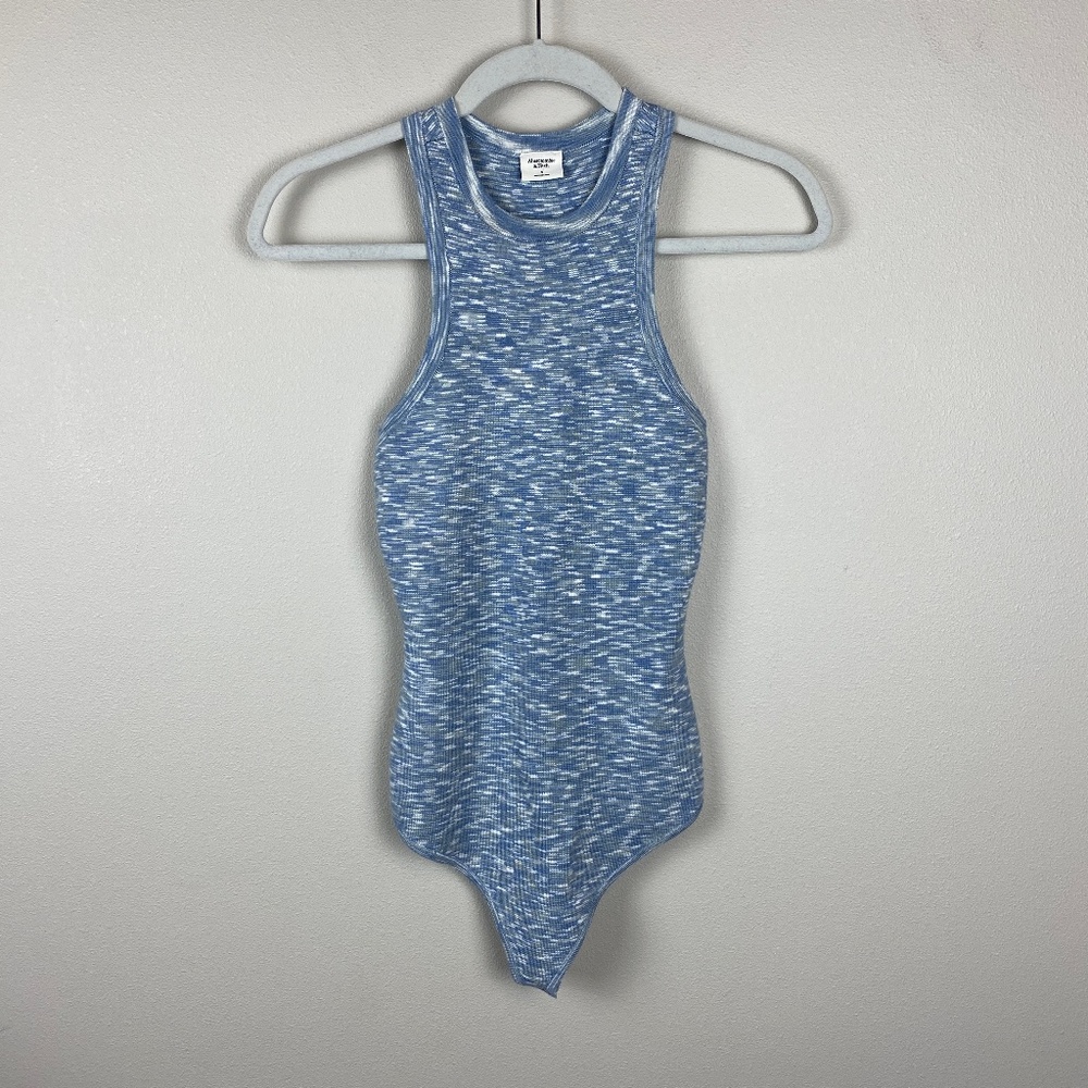 Abercrombie High Neck Sweater Tank Bodysuit - Size Small